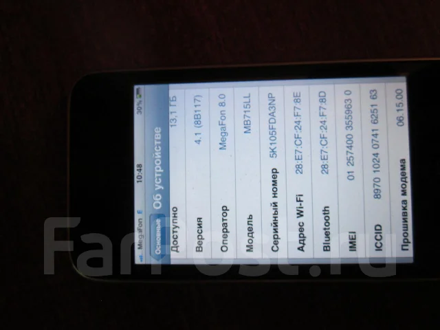 Apple iPhone 3GS. �/� ����