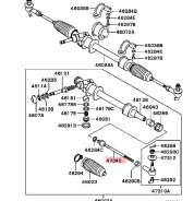 ������� ���� Mitsubishi Delica STAR Wagon/VAN (2WD) MR210221, MB532971, CRM-10 ����
