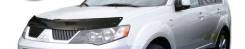 Дефлектор капота. Mitsubishi Outlander, 20072009
