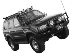 Шноркель. Toyota Land Cruiser, FJ80, FJ80G, FZJ80, FZJ80G, FZJ80J, HDJ80, HZJ80, J80 Lexus LX450, FJZ80 Двигатель 1FZFE