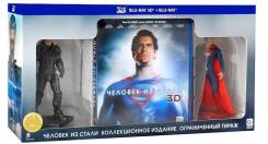 Человек из стали 3D (Blu-ray 3D/2D + 2 стат. и 3 Колл. карт. )