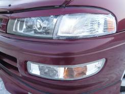 Хрустальные габариты на Карина, Улыбка, Carina. 92-96 Кузов 190. Toyota Carina, CT190, CT195, AT190, ST195, AT192, ST190, AT191, AT151
