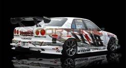 Обвес кузова аэродинамический. Nissan Skyline, BNR34, ENR34, ER34, HR34