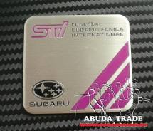 Табличка. Subaru