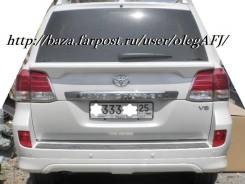 Спойлер. Toyota Land Cruiser, GRJ200, J200, URJ200, URJ202W, UZJ200, UZJ200W, VDJ200 Двигатели: 1GRFE, 1URFE, 1VDFTV, 2UZFE, 3URFE