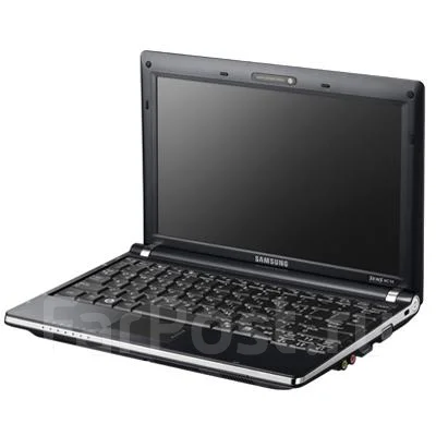 Samsung NC10. 1,6����, ��� 1024 ��, ���� 160���, WiFi: 1, Bluetooth: 1, ����������� �� 5��. ����