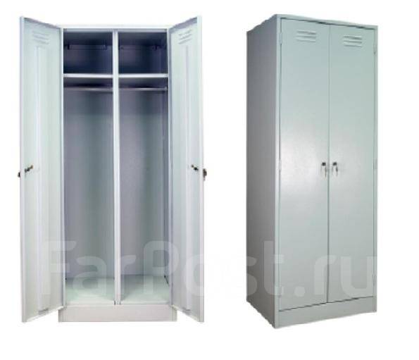 Шкаф металлический для одежды 600х500х1860