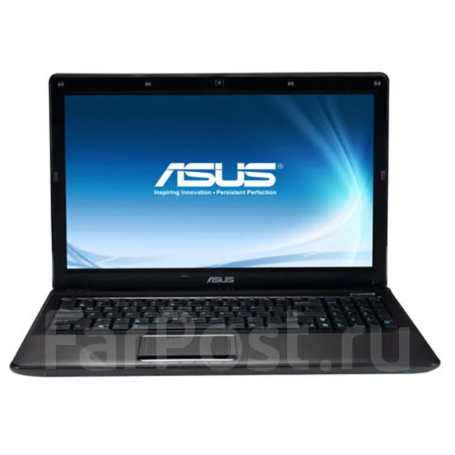 ASUS K52F. 2,1����, ��� 2048 ��, ���� 300���, WiFi: 1, Bluetooth: 1, ����������� �� 4��. ����