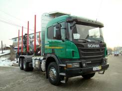 Scania. Продам Лесовоз P440 CB6x4EHZ с гидроманипулятором 2017, 13 000 куб. см., 26 000 кг.