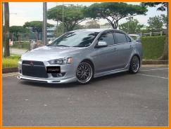 Обвес кузова аэродинамический. Mitsubishi Lancer