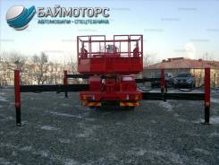 Novas 350q. Корейская автовышка 30 метров Novas 350Q-L на шасси Hyundai HD78, 3 907 куб. см., 30 м.