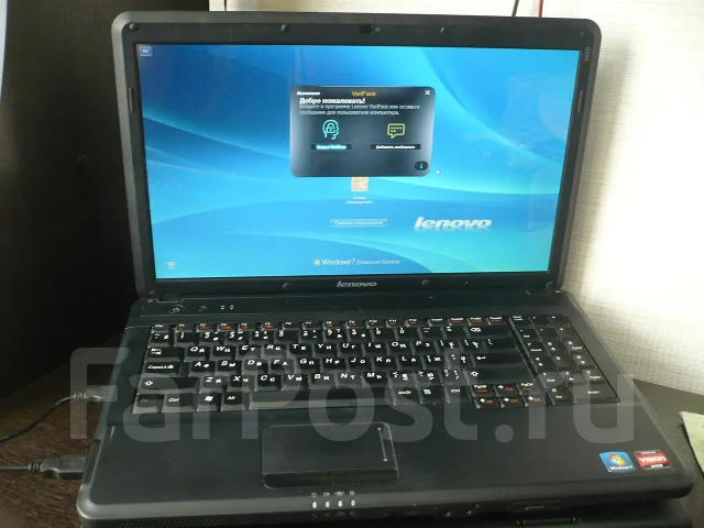 Lenovo G555. 2,3����, ��� 3072 ��, ���� 250���, WiFi: 1, Bluetooth: 1, ����������� �� 3��. ����
