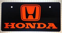 Табличка. Honda