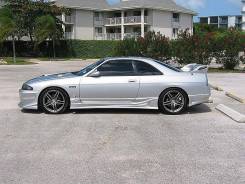 Порог пластиковый. Nissan Skyline, ENR33, ER33, ECR33, BCNR33, HR33