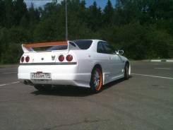 Задняя накладка JUN для Nissan Skyline в 33 кузове *2 двери, из PFRP. Nissan Skyline, ER33, ENR33, HR33, ECR33