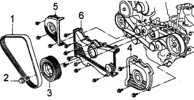Замена ремня ГРМ на Subaru Forester своими руками