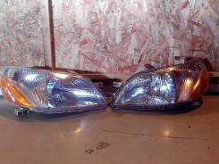 Фара. Toyota Yaris, NCP11 Toyota Echo, NCP11 Toyota Platz, SCP11, NCP12, NCP16 Двигатели: 2NZFE, 1NZFE, 1SZFE