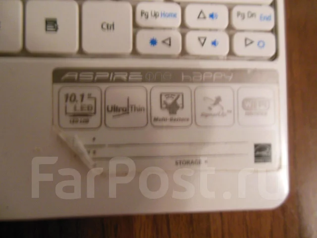Acer Aspire One Happy AOHAPPY2-N578Qb2b. 1,6����, ��� 1024 ��, ���� 300���, WiFi: 1, Bluetooth: 1, ����������� �� 3��. ����