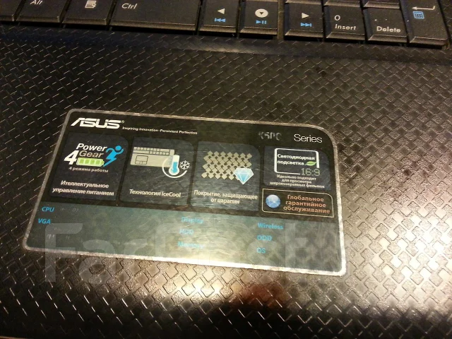 ASUS K50C. 1,2����, ��� 2048 ��, ���� 250���, WiFi: 1, ����������� �� 2��. ����