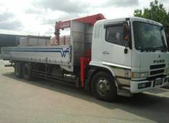 Mitsubishi. Fuso 1990г. 6D16 Борт кран