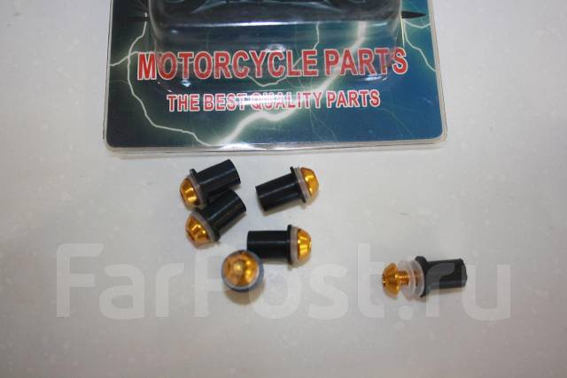 Болты для крепления ветрового стекла желтого цвета - Мотозапчасти во ...