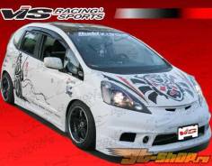 Обвес кузова аэродинамический. Honda Fit