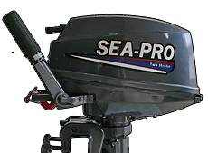 Sea-Pro. 9,90 л.с., 2х тактный, бензин, нога S (381 мм), Год: 2014 год