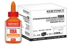 Клей ПВА.