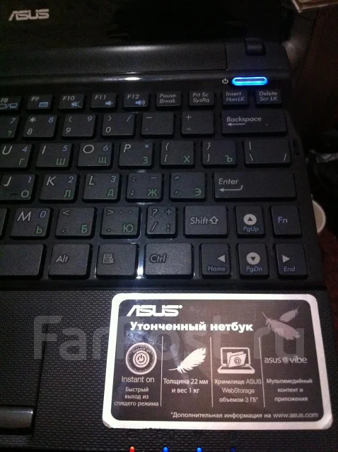 ASUS Eee PC 1001PX. 1,6����, ��� 1024 ��, ���� 250���, WiFi: 1 ����