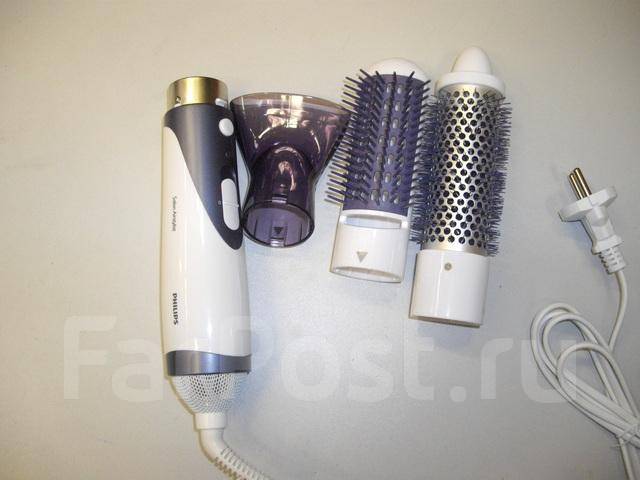 Как разобрать фен щетку philips