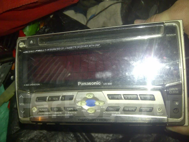 Автомагнитола panasonic cq vx2300w не работает подсветка