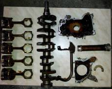 Коленвал. Honda: Rafaga, Vigor, Inspire, Accord Inspire, Saber, Ascot Двигатель G20A