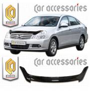 Дефлектор капота. Nissan Almera, 2012NB