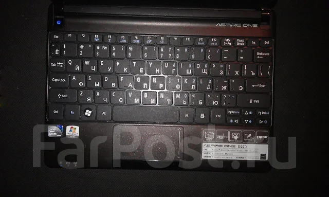 Acer Aspire One. 1,6����, ��� 2048 ��, ���� 500���, ����������� �� 7��. ����