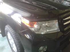 Накладка на фару. Toyota Land Cruiser, GRJ200, J200, URJ200, URJ202, URJ202W, UZJ200, UZJ200W, VDJ200 Двигатели: 1URFE, 1VDFTV, 3URFE
