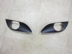 Ободок противотуманной фары. Toyota Vitz, KSP90, NCP91, NCP95, SCP90 Двигатели: 1NZFE, 2NZFE, 2SZFE, 1KRFE
