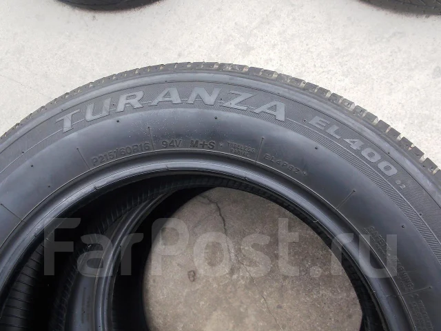 Bridgestone Turanza EL400-02. �/�, ����� 40 % ����