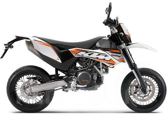 Габариты и эксплуатационные параметры KTM 690 SMC
