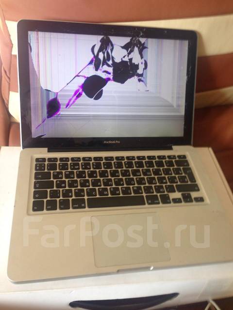 Ноутбук 4 ггц. Apple MACBOOK Pro 13 2011. Разбитый макбук. Сломанный макбук. Разбит экран на макбук.