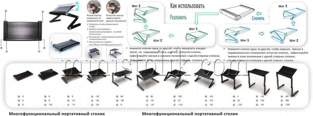 Подставка под ноутбук схема