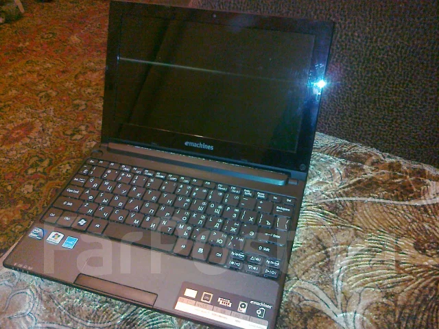 eMachines 355-131G16ikk. 1,6����, ��� 1024 ��, ���� 160���, WiFi: 1, ����������� �� 3��. ����
