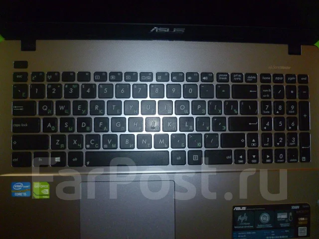 ASUS X50V. 2,6����, ��� 4 ��, ���� 500���, WiFi: 1, Bluetooth: 1, ����������� �� 3��. ����