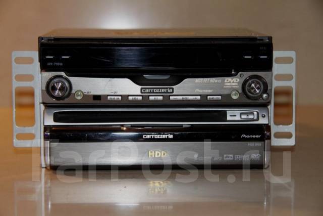 Мультимедиа Pioneer Carrozzeria AVH-P9DVA и Pioneer Carrozzeria AVIC-H, б/у  во Владивостоке