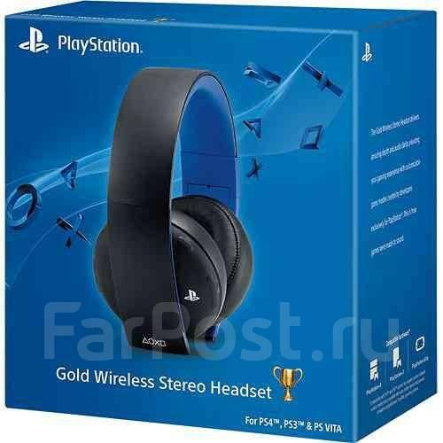 Playstation gold wireless stereo headset sale