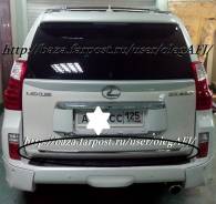 Накладка на дверь багажника. Lexus GX460, URJ150, SUV, GDJ150L, GDJ150W, GDJ151W, GRJ150, GRJ150L, GRJ150W, GRJ151, GRJ151W, KDJ150L, TRJ150, TRJ150W...