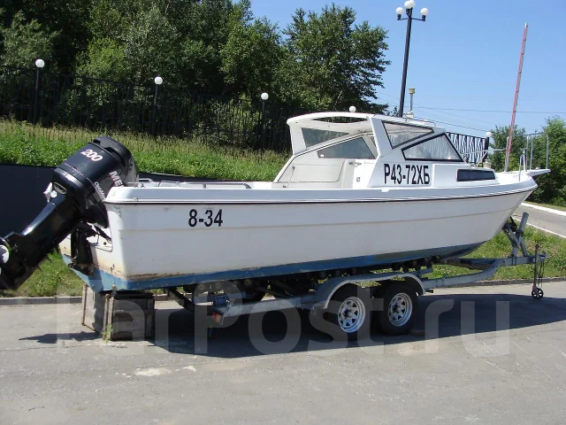 Yamaha Fish 24. 1995 ���, ����� 7,3��., ��������� ���������, 200��.�., ������ ����