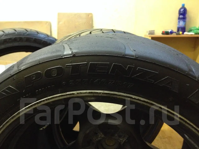 Bridgestone Potenza RE-55S. ������, 2009 ���, �/�, ����� 50 % ����