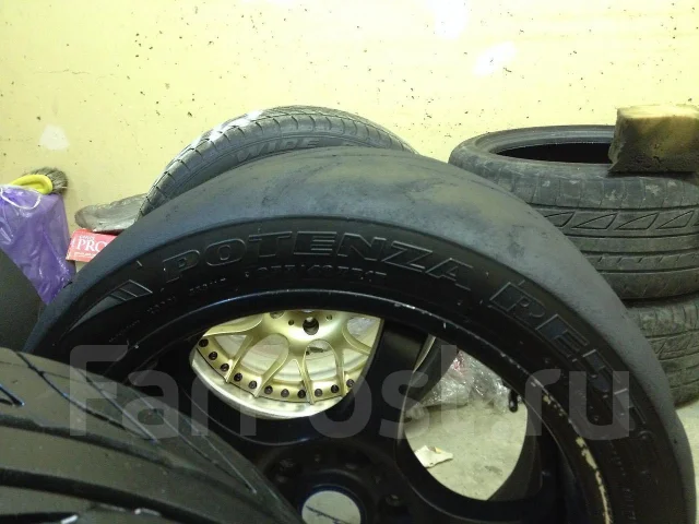 Bridgestone Potenza RE-55S. ������, 2009 ���, �/�, ����� 50 % ����