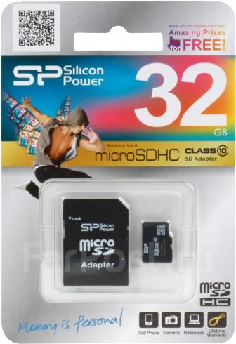 MicroSDHC. 32���, ��������� MicroSDHC ����