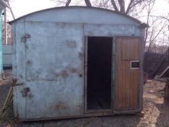 Продам гараж металический. р-н междуречье, 18 кв. м. Вид изнутри